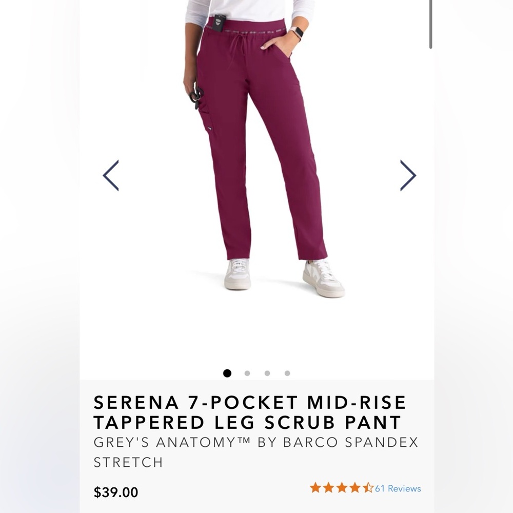 Grey’s Anatomy Scrub Pants